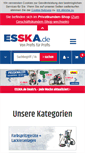 Mobile Screenshot of esska.de