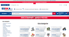 Desktop Screenshot of esska.se